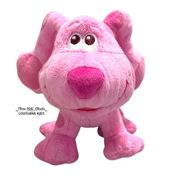Nickelodeon Other - Nickelodeon Blues Clues & You Magenta Pink Plush Puppy Dog Toy